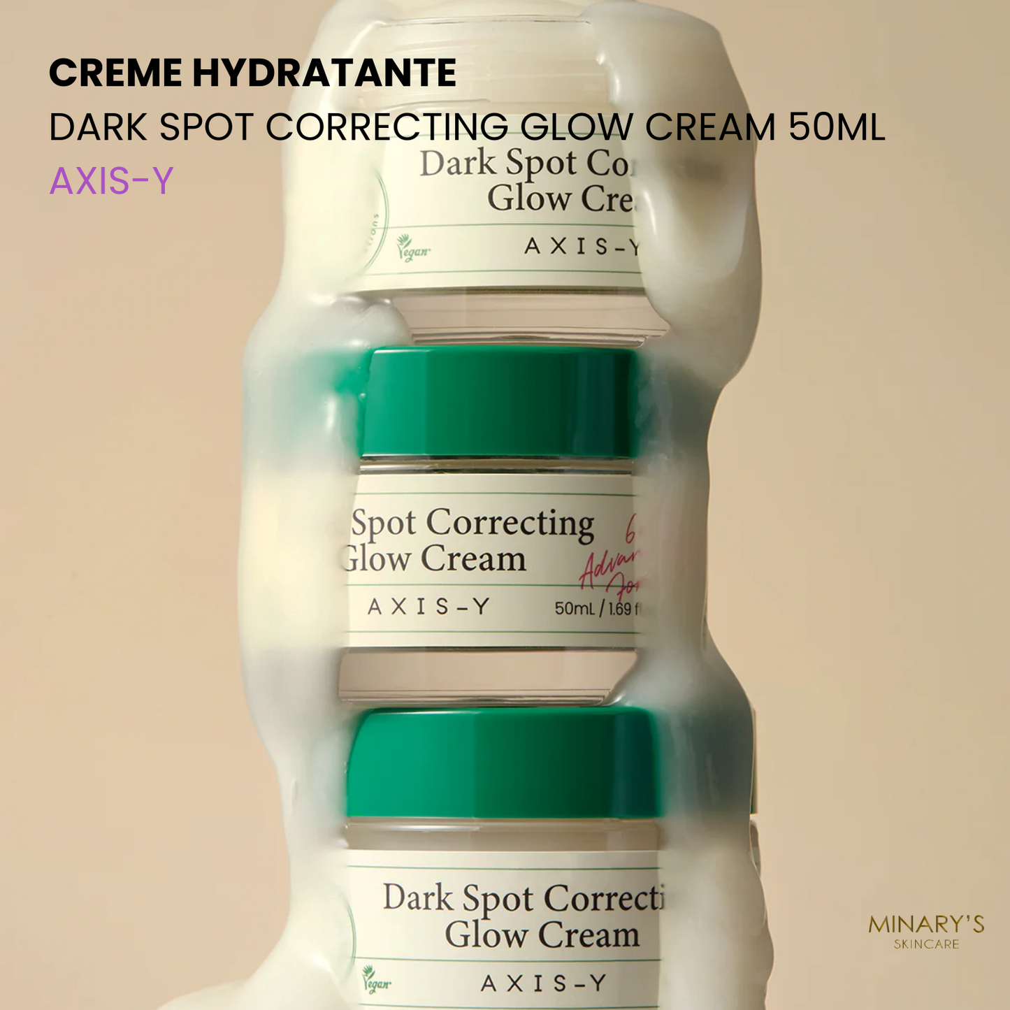 AXIS-Y / Spot Correcting Glow Cream - Crème Éclaircissante & Hydratante - 50ml