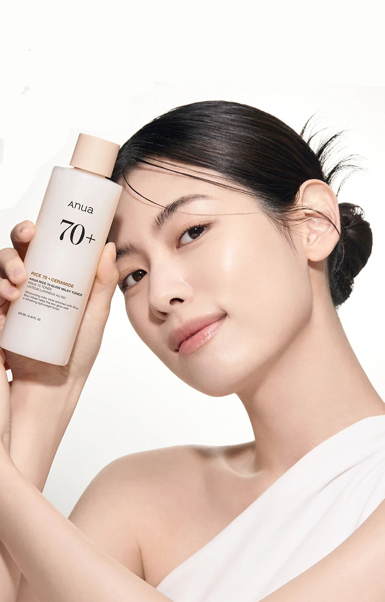 Anua – Rice 70 Glow Milky Toner – Tonique Éclat Lacté au Riz 250ml🌾