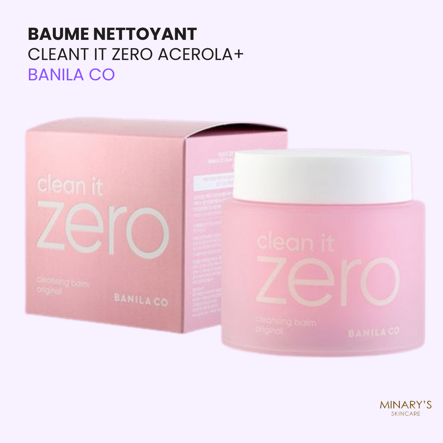 Banila Co - Clean It Zero Acerola+ Original Cleansing Balm - Baume nettoyant - 100ml