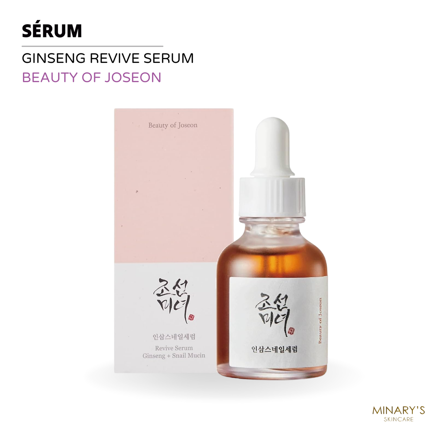 Beauty of Joseon - Ginseng Revive Serum - 30ml