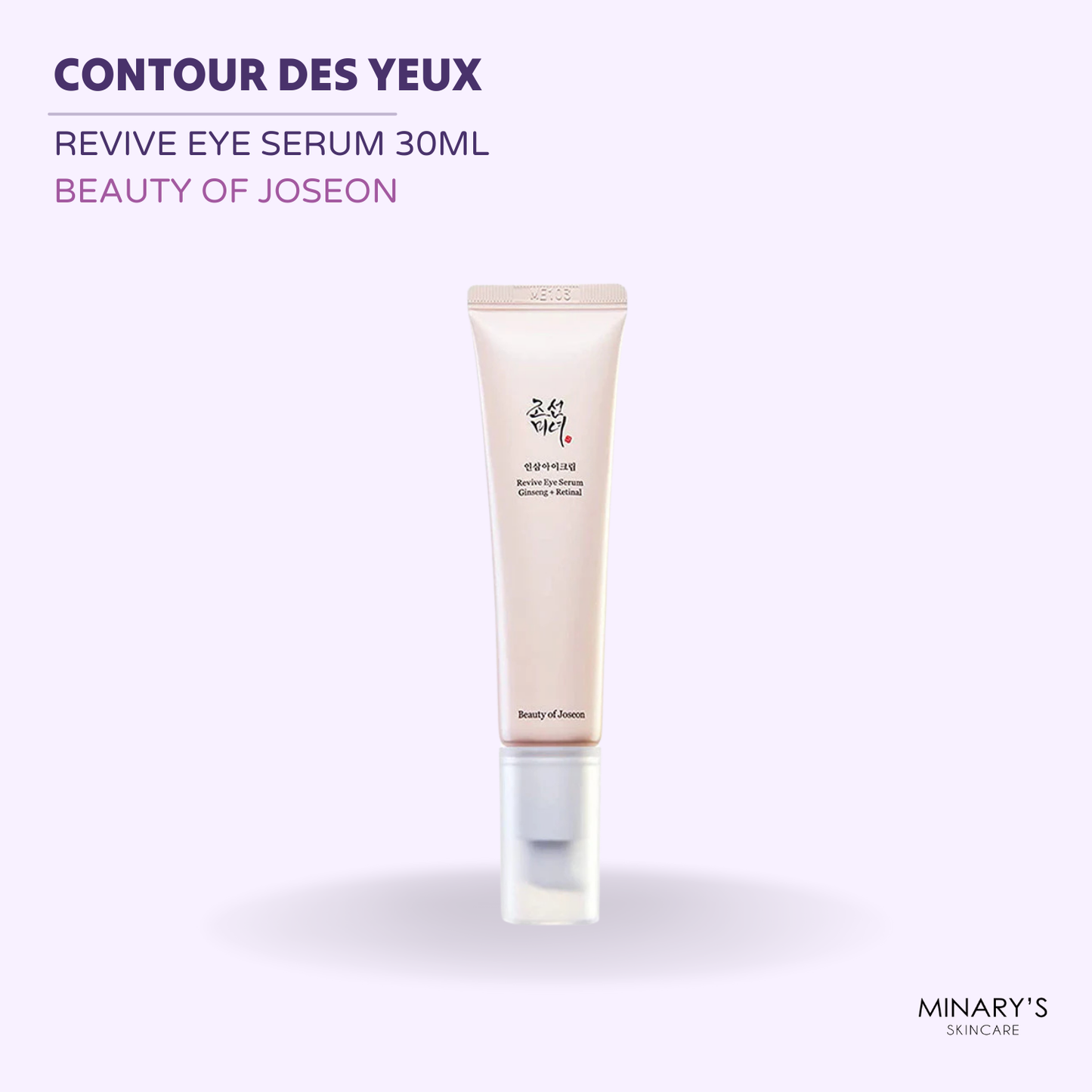 Beauty of Joseon – Sérum Contour des Yeux Anti-Âge au Ginseng & Rétinal – 30 ml