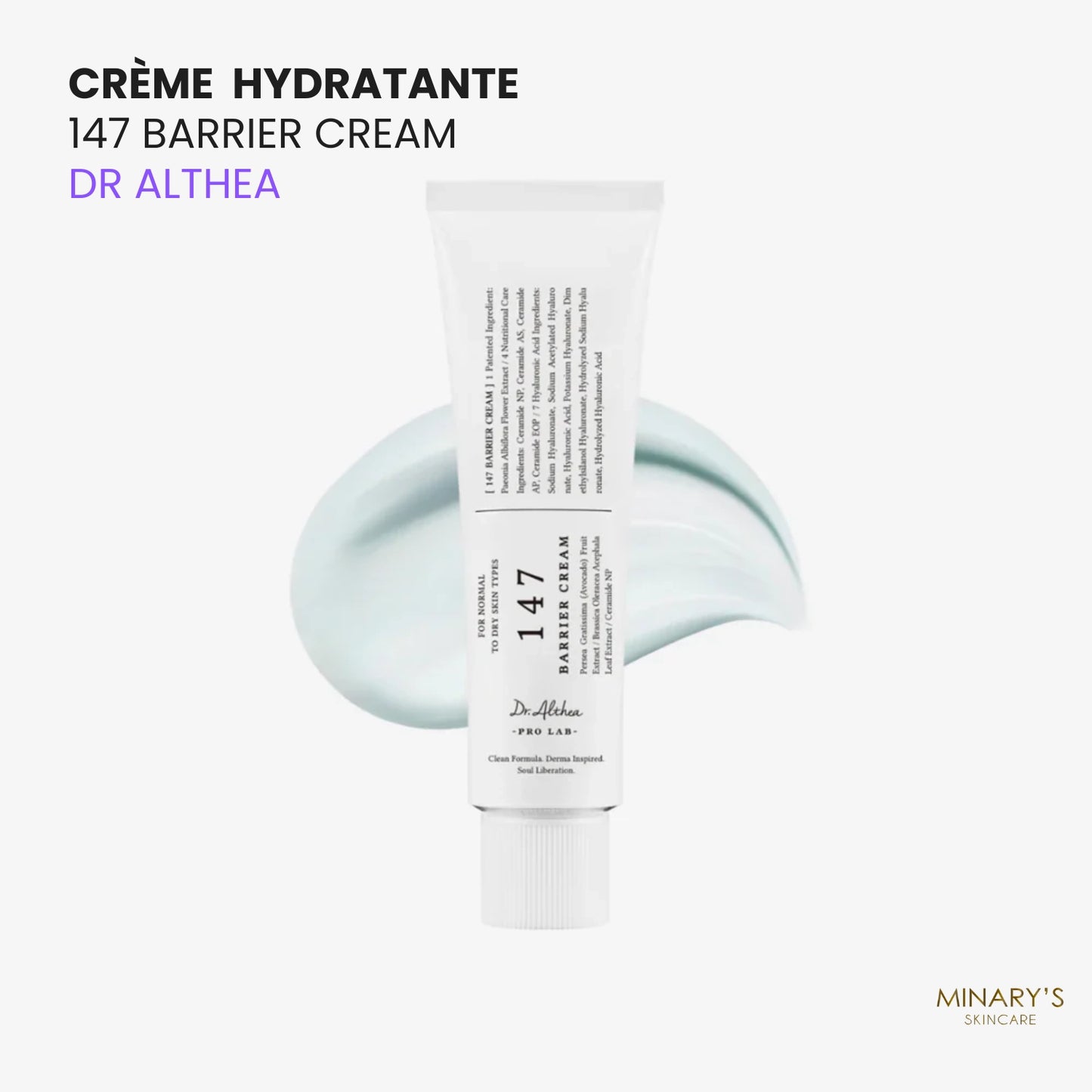 Dr. Althea - 147 Barrier Cream / Crème Apaisante & Hydratante - 50ml