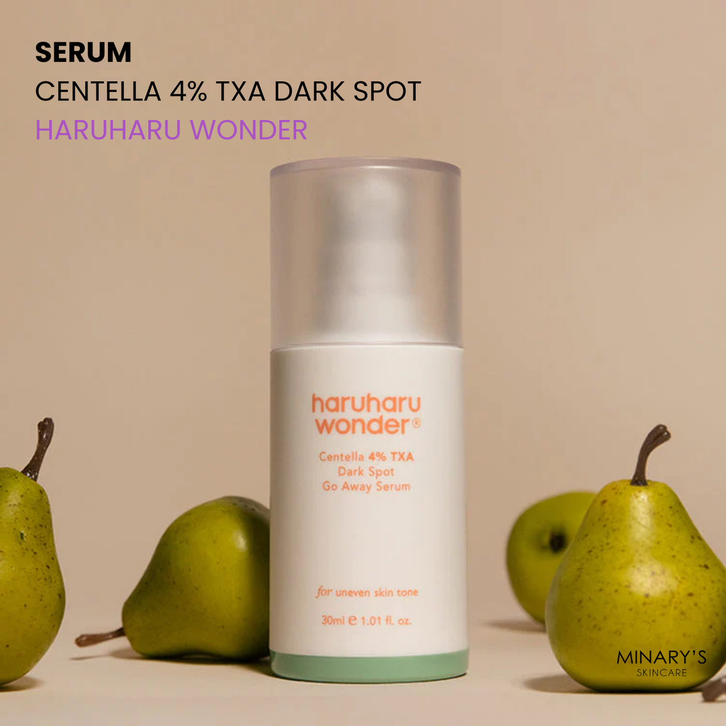 Haruharu Wonder - Centella 4% TXA Dark Spot - 30ml / Sérum Anti-Taches
