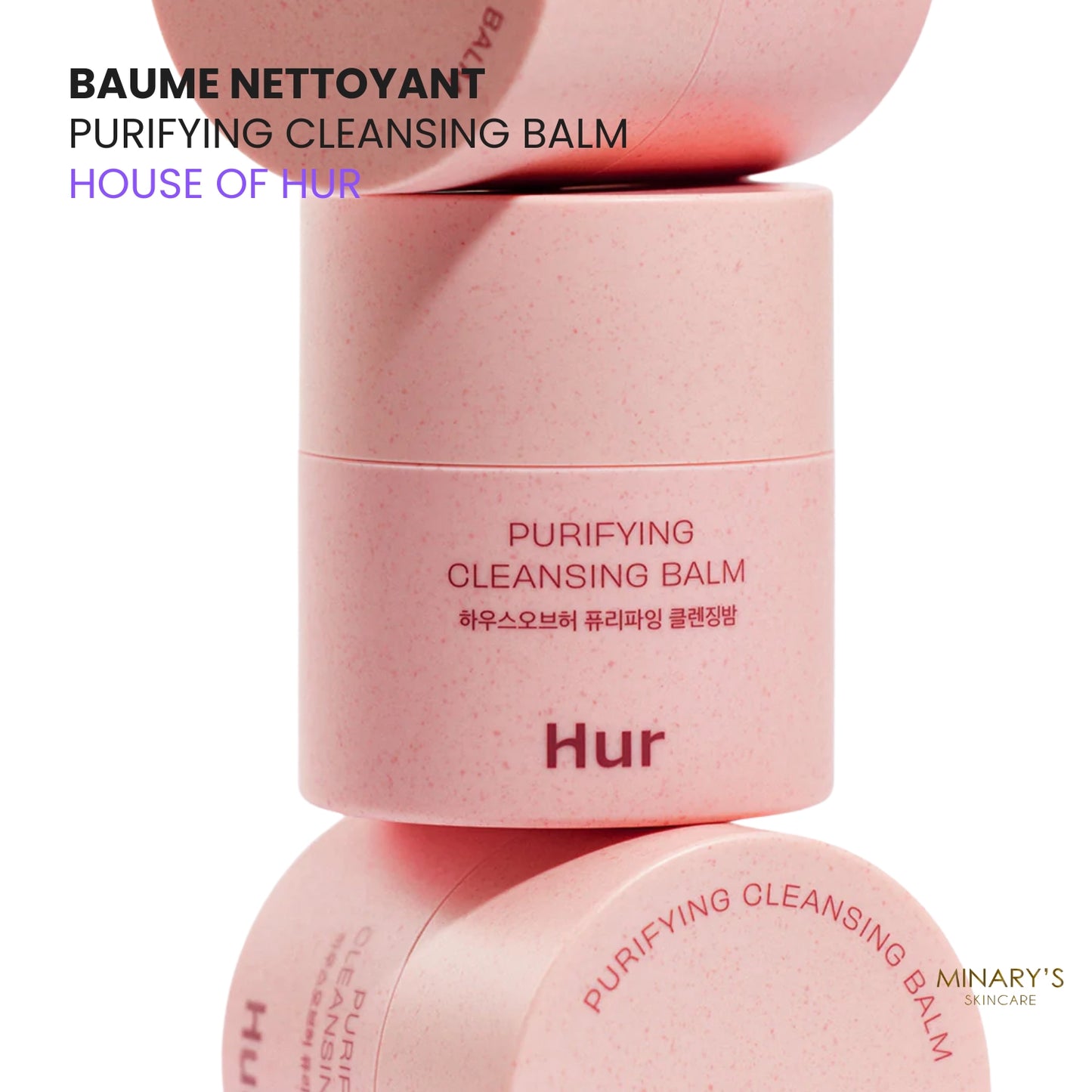 House of Hur - Cleansing Balm Duo : Purifying & Midnight / Baume Nettoyant - 50ml