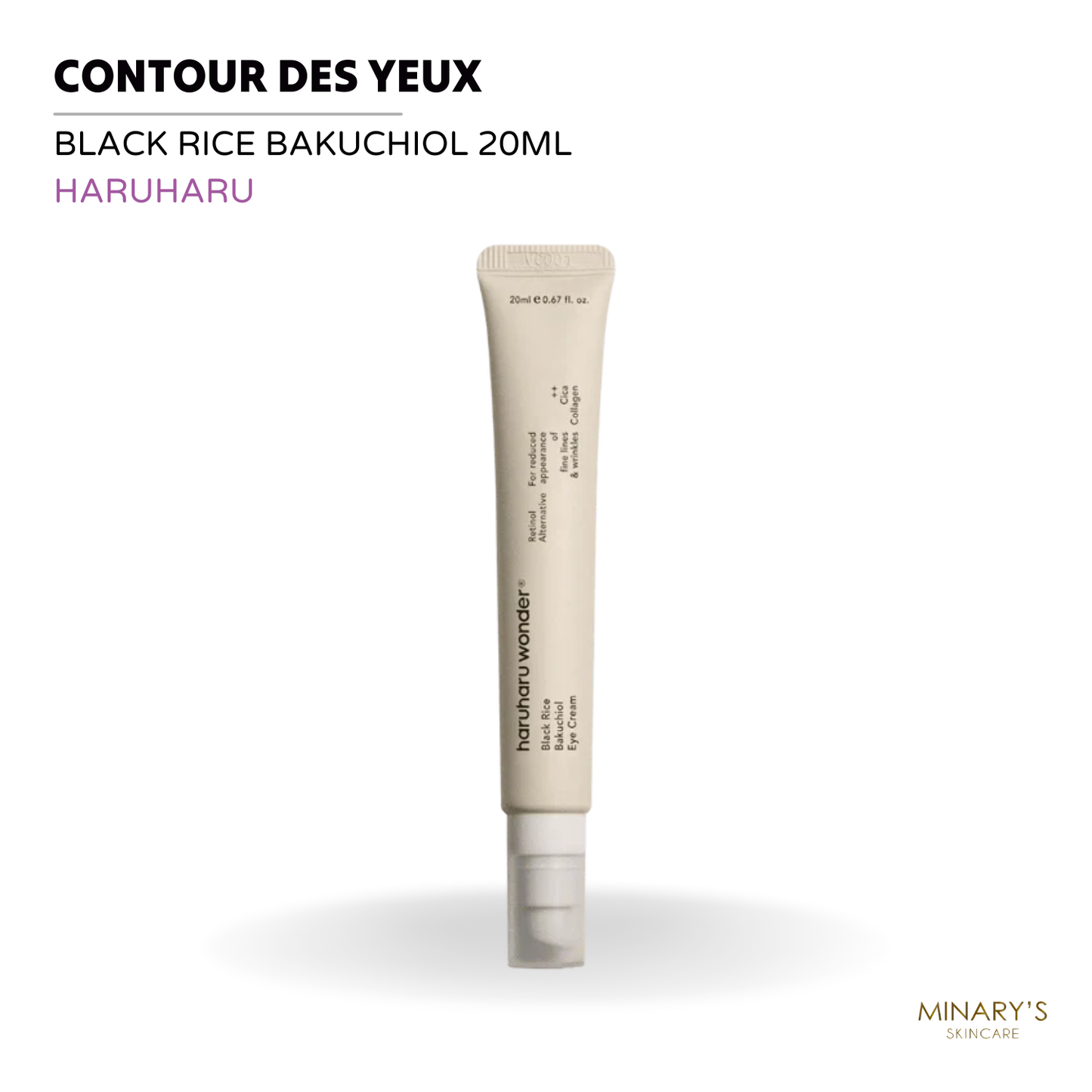 Haruharu Wonder - Black Rice Bakuchiol Eye Cream ✨