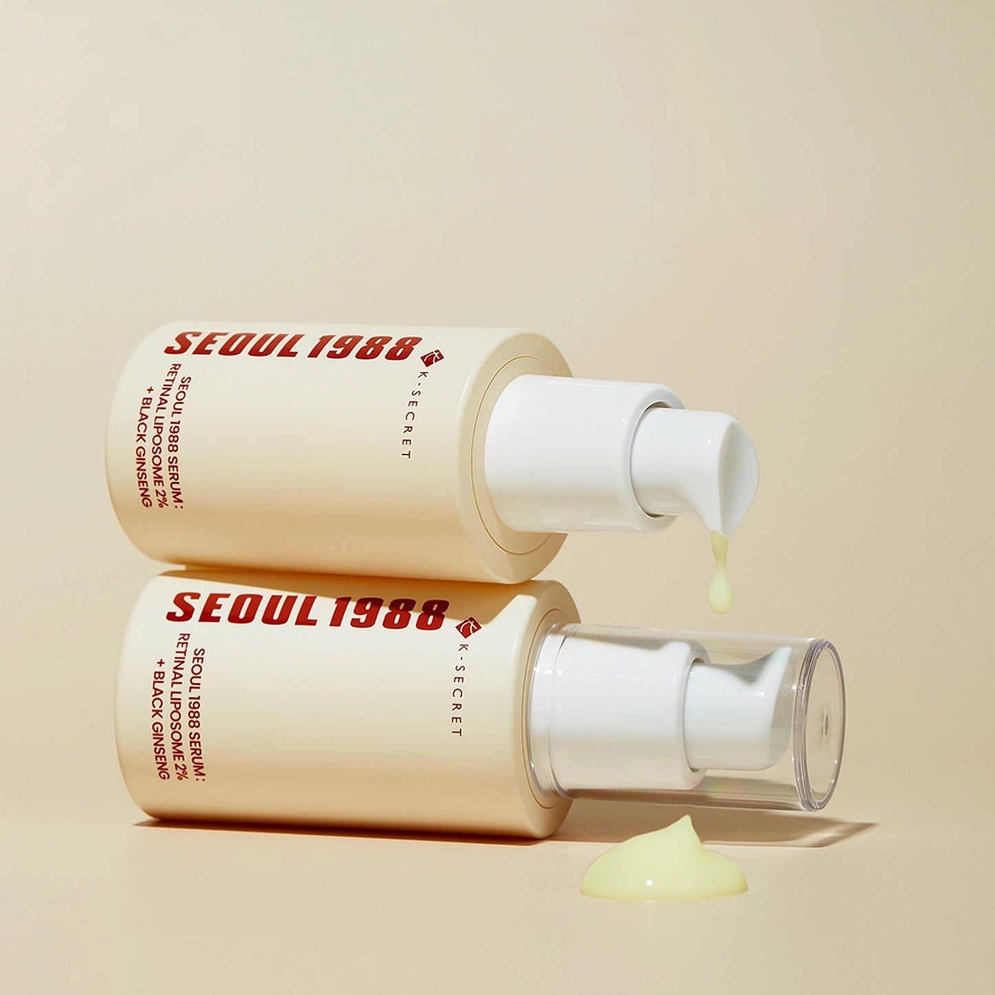 K SECRET Seoul 1988 - Serum Retinal Liposome + Ginseng noir - Sérum Anti-Âge & Éclat - 30ml