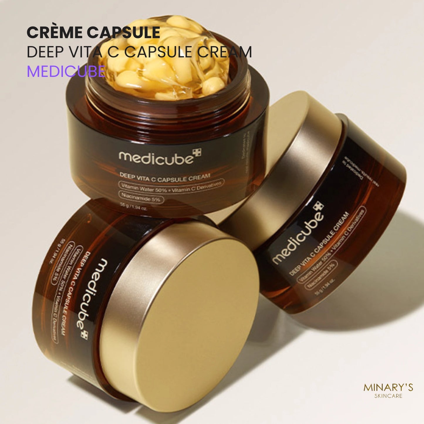 Medicube - Deep Vita C Capsule Cream – 55g