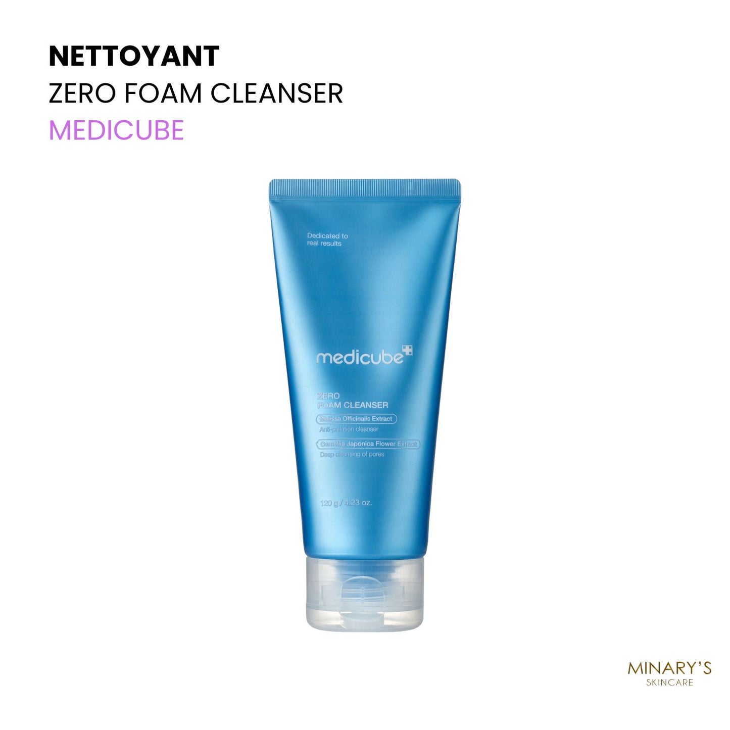 Medicube – Zero Foam Cleanser - Nettoyant purifiant doux - 120g