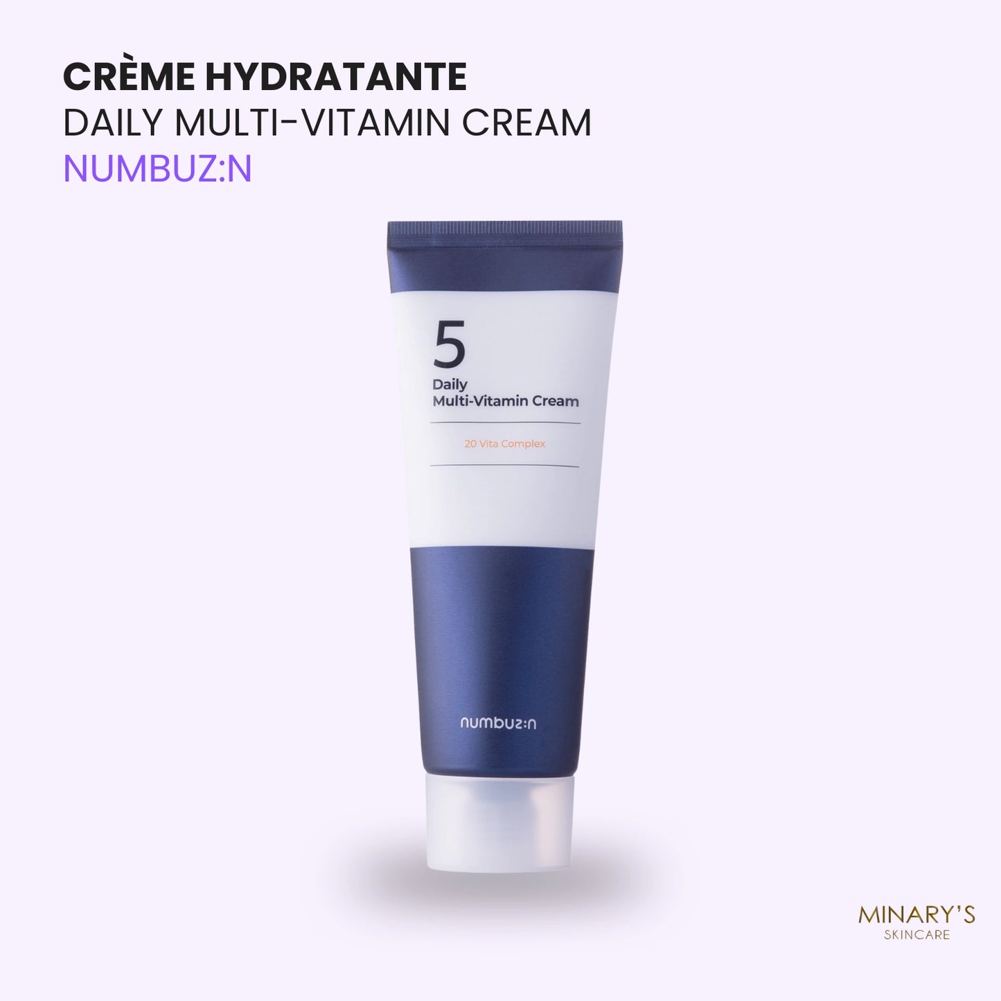 Numbuzin No.5 Daily Multi-Vitamin Cream - Hydratation & Éclat - 60ml