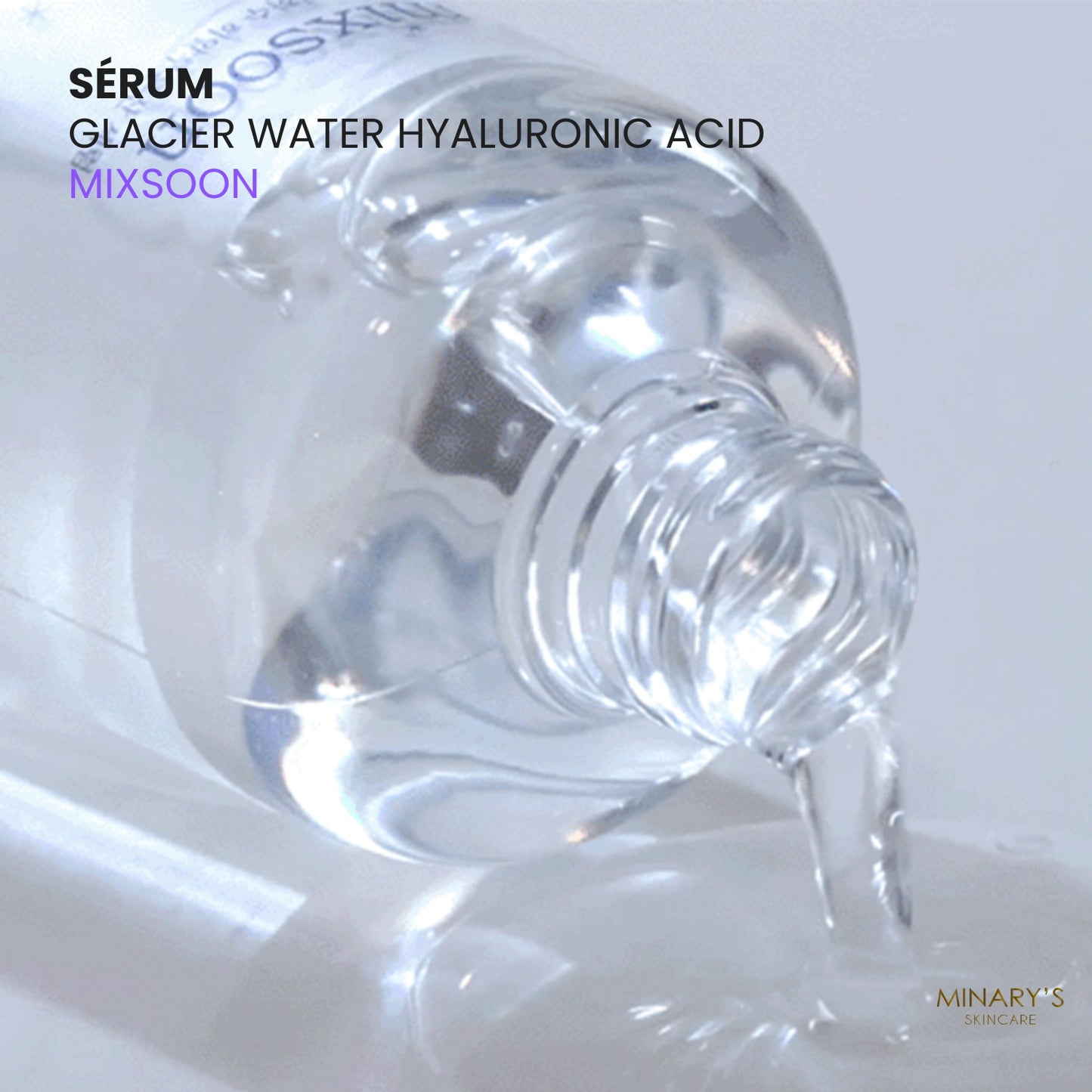 Mixsoon - Glacier Water Hyaluronic Acid Serum ❄️💧- 300ml