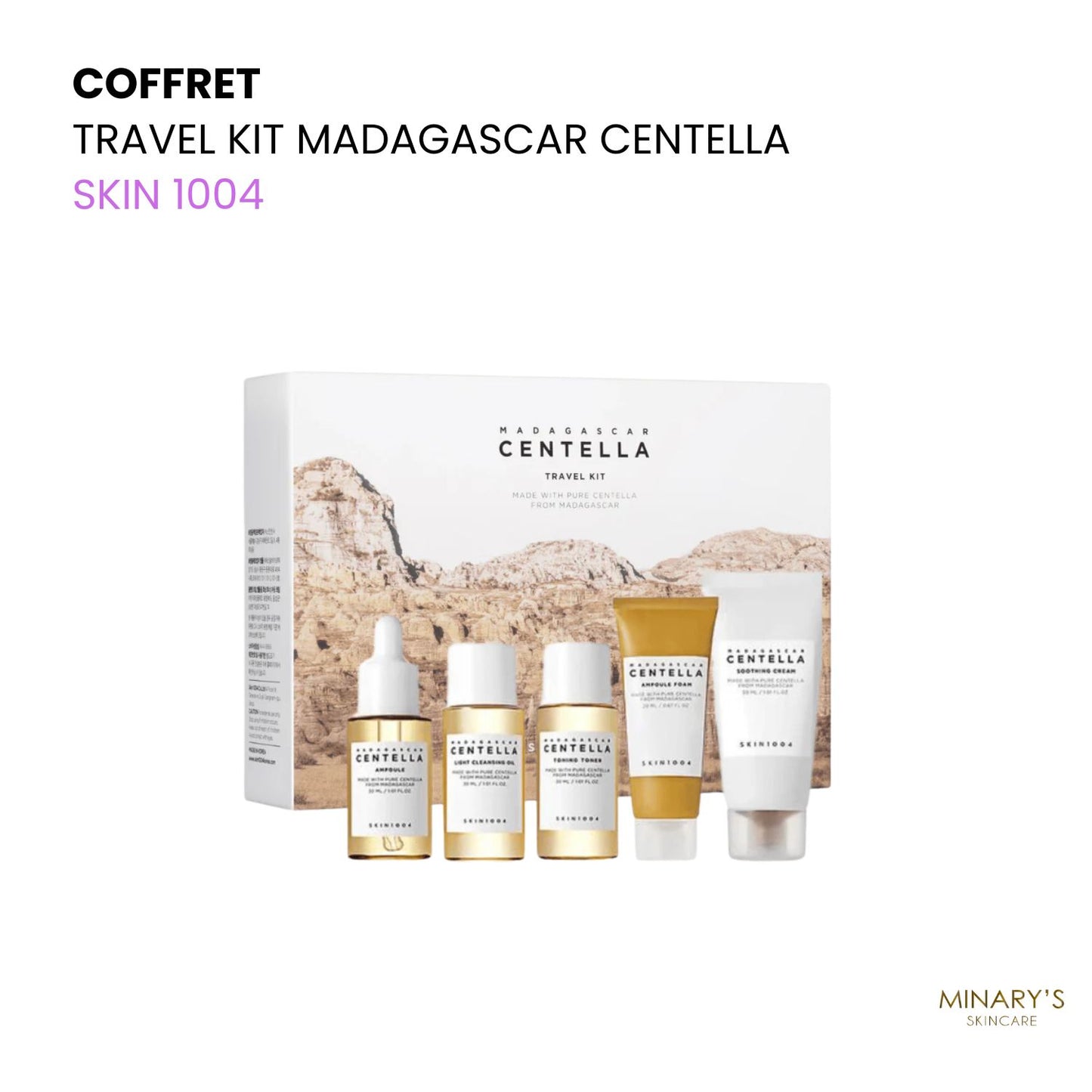 SKIN 1004 – Madagascar Centella Travel Kit