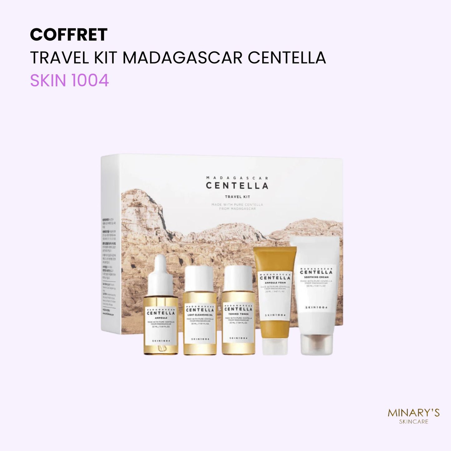 SKIN 1004 – Madagascar Centella Travel Kit