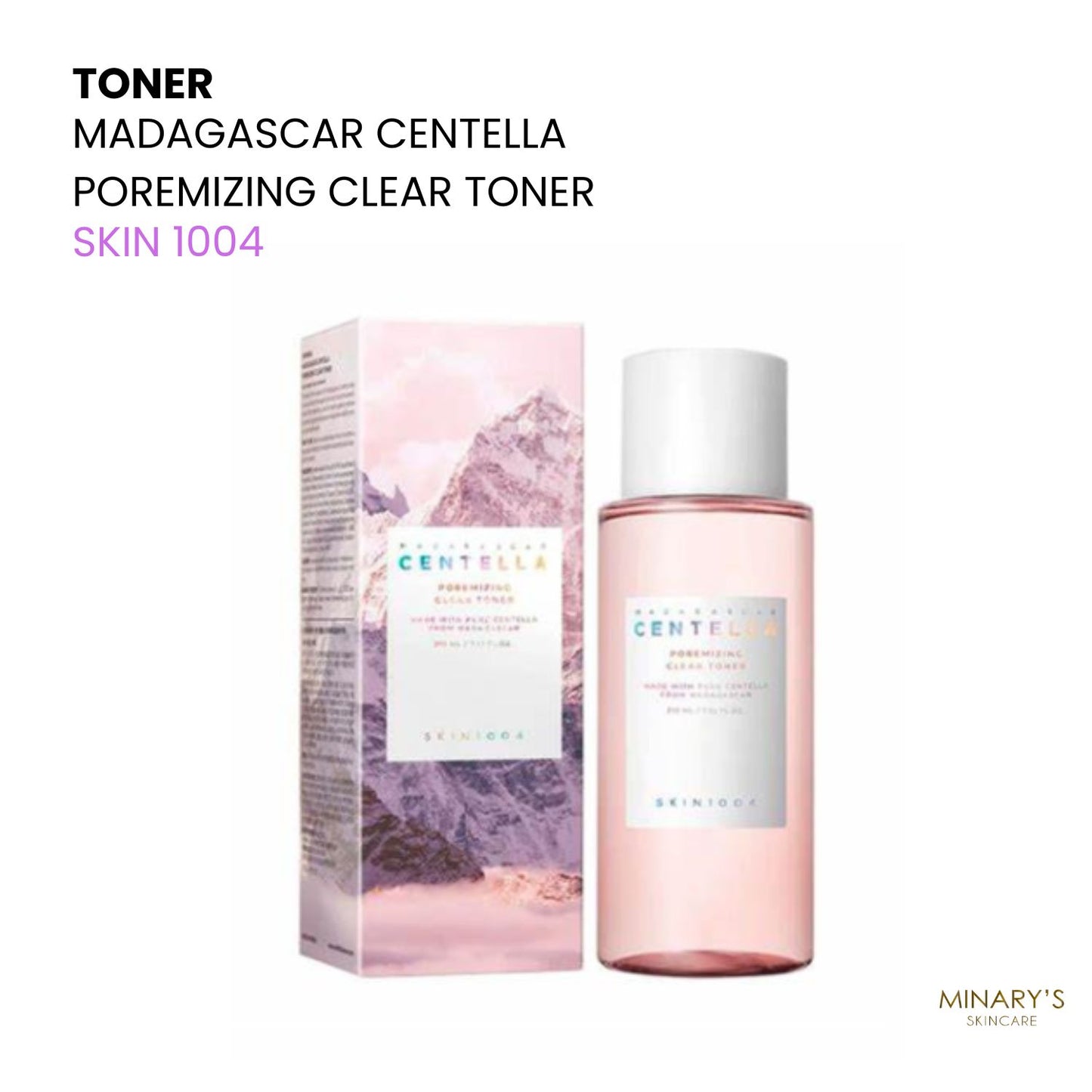 SKIN 1004 - Madagascar CENTELLA - Poremizing Clear Toner - 210ml