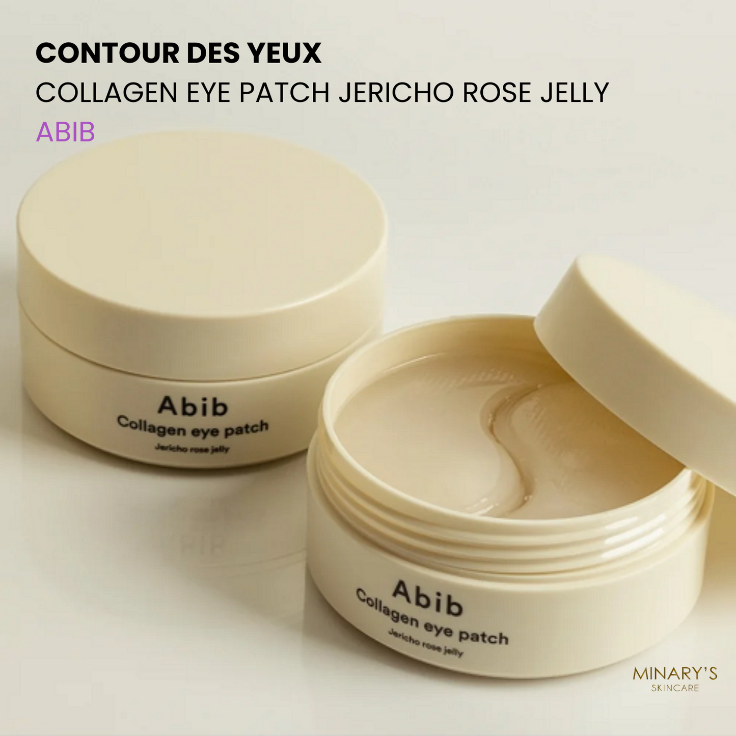 Abib Collagen Eye Patch Jericho Rose Jelly – Patch Contour des Yeux