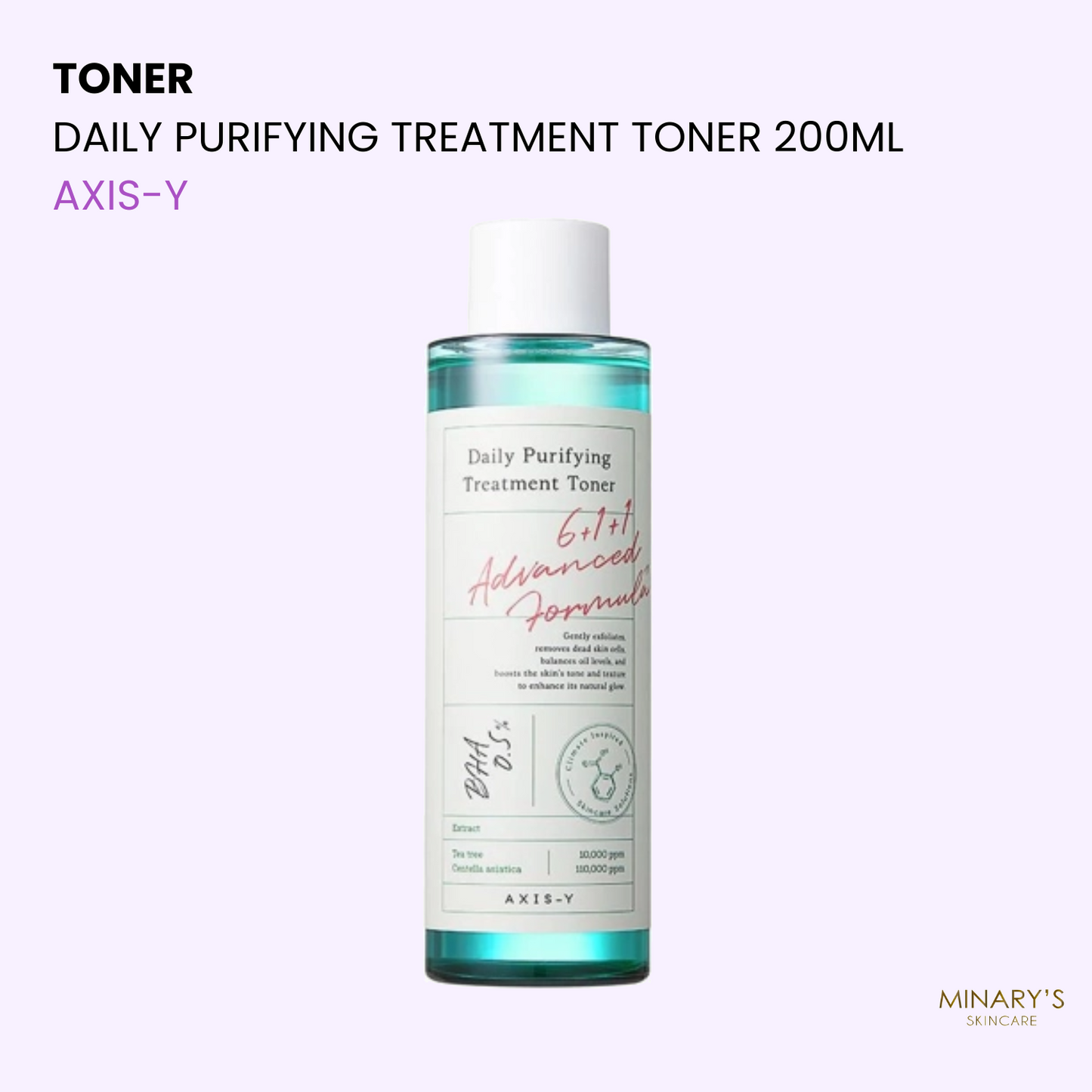 AXIS-Y Daily Purifying Treatment Toner - Tonique Purifiant - 200ml