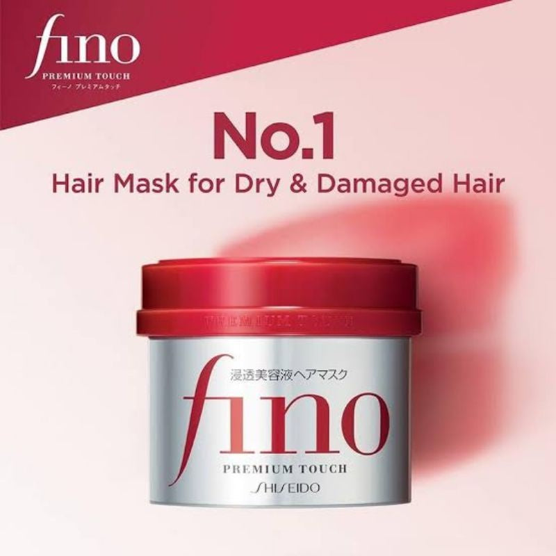 SHISEIDO - Masque Fino Premium Touch – Soin Capillaire Japonais Réparateur Intense 230g