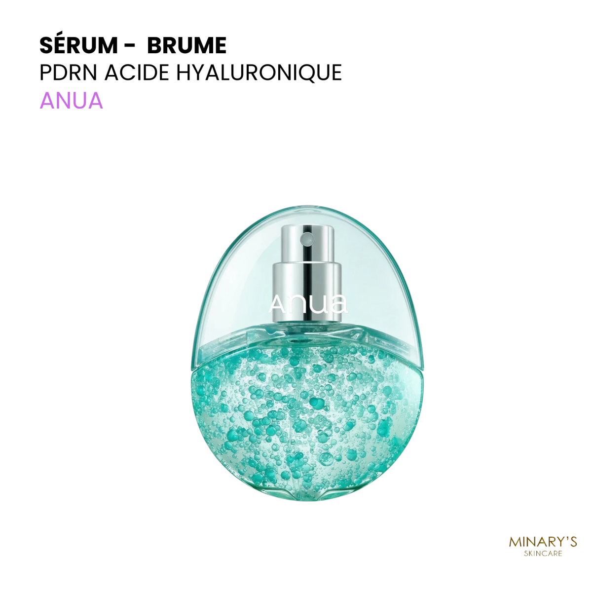 Anua – PDRN Hyaluronic Acid Capsule Mist | Brume Repulpante PDRN & Acide Hyaluronique 30ml