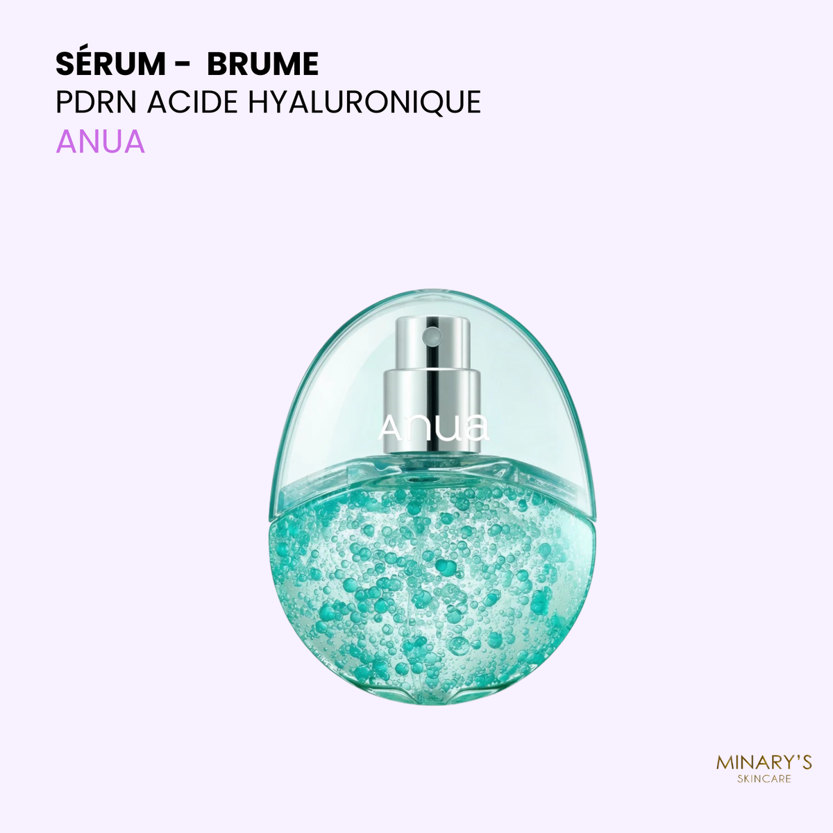 Anua – PDRN Hyaluronic Acid Capsule Mist | Brume Repulpante PDRN & Acide Hyaluronique 30ml