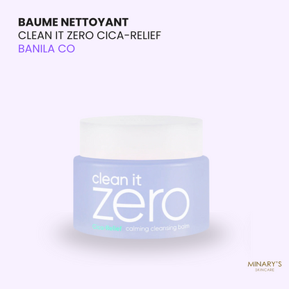 Banila Co Clean It Zero Cica Relief – Baume Démaquillant Peaux Sensibles - 100ml