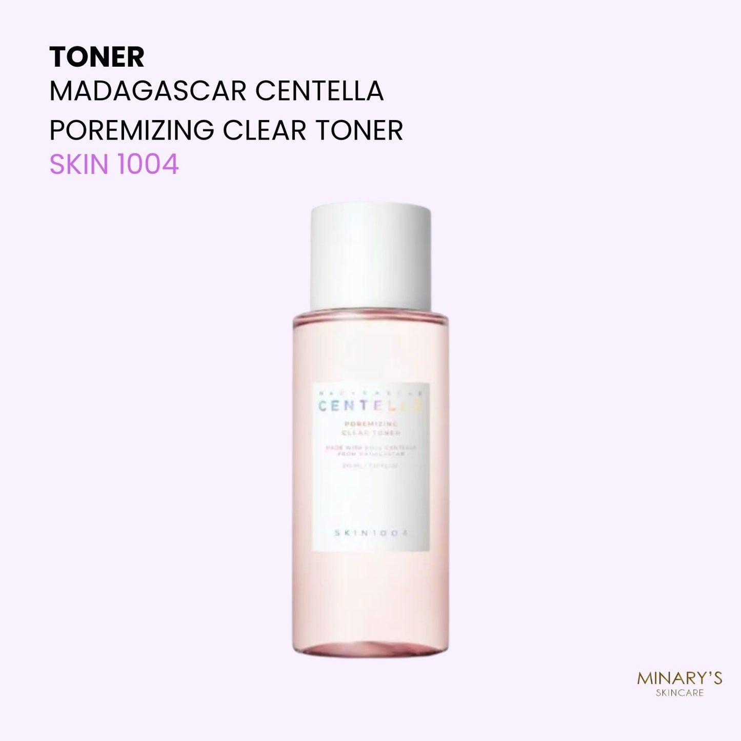 SKIN 1004 - Madagascar CENTELLA - Poremizing Clear Toner - 210ml