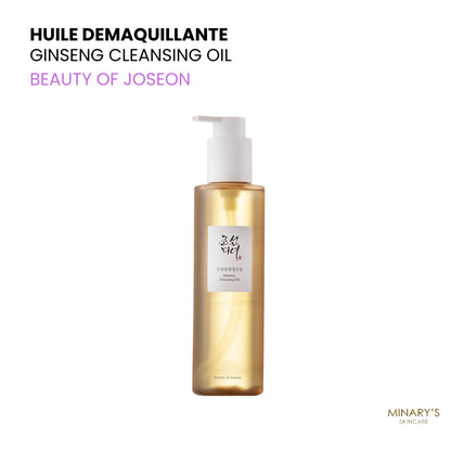 Beauty of Joseon - Ginseng Cleansing Oil -Huile Démaquillante Nourrissante - 210ml
