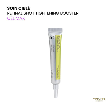 Celimax Retinal Shot Tightening Booster - Booster Rétinal 0,1% Anti-Rides & Fermeté - 15ml