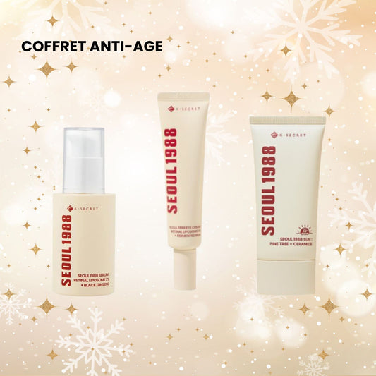 Pack K SECRET SEOUL1988 - Trio Sérum + Eyes + Sun