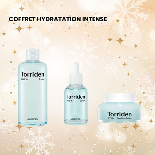 Pack TORRIDEN DIVE-IN – Toner + Sérum + Crème Acide Hyaluronique
