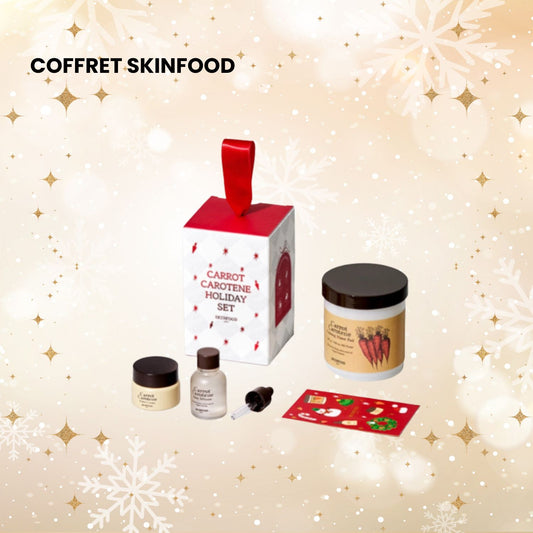 🥕 SKINFOOD Carrot Carotene Holiday Set – Coffret Apaisant & Hydratant