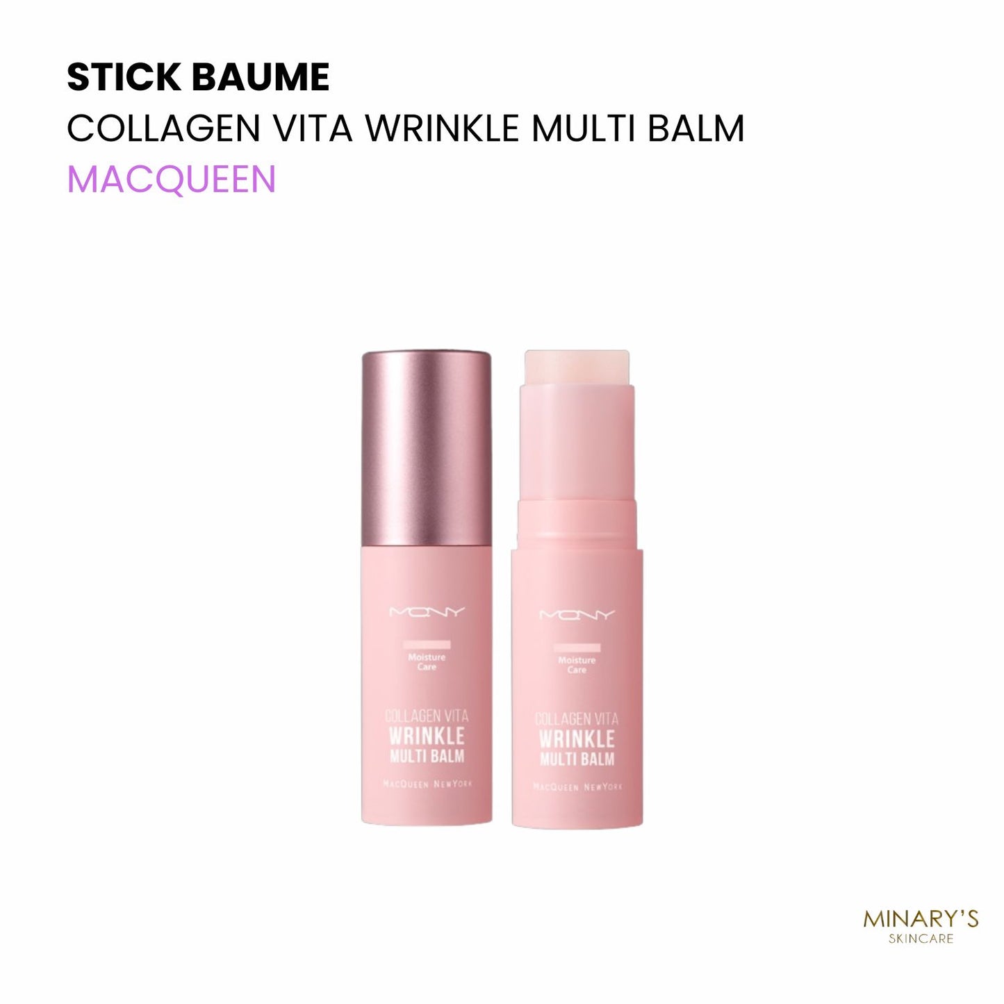 MACQUEEN Collagen Vita Wrinkle Balm  – Anti-Âge, Fermeté & Nutrition Intense 10ml