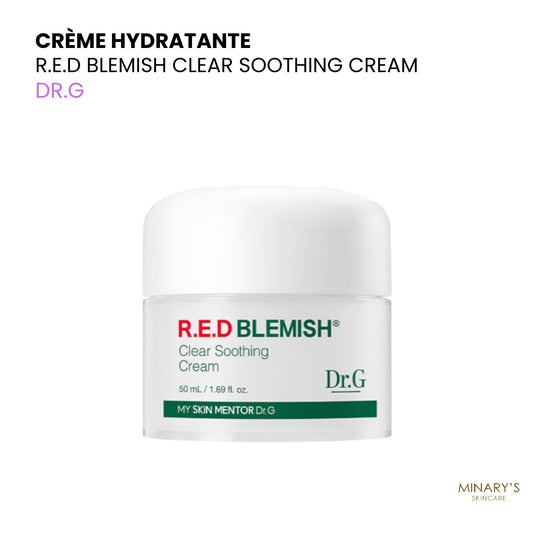 Dr.G R.E.D Blemish Clear Soothing Cream – Crème Apaisante 5-Cica 70ml