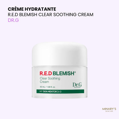 Dr.G R.E.D Blemish Clear Soothing Cream – Crème Apaisante 5-Cica 70ml