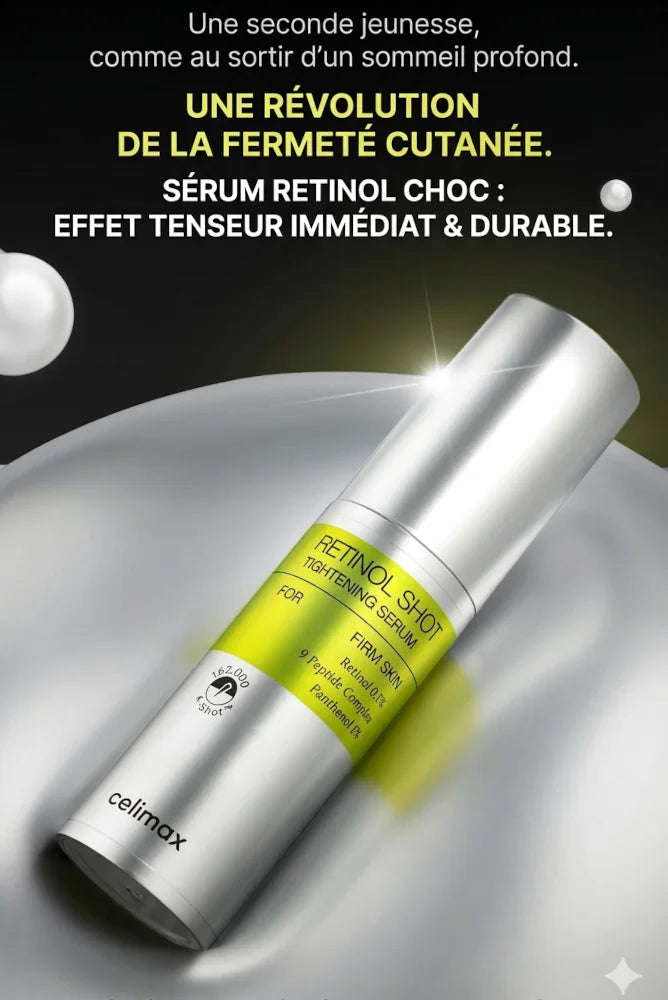 Celimax Retinol Shot Tightening Serum – Sérum Rétinol 0,1% Anti-Rides & Pores - 30ml