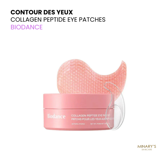 Biodance Collagen Peptide Eye Patches – Patchs Yeux Hydrogel Collagène & Peptides - 60 Patchs