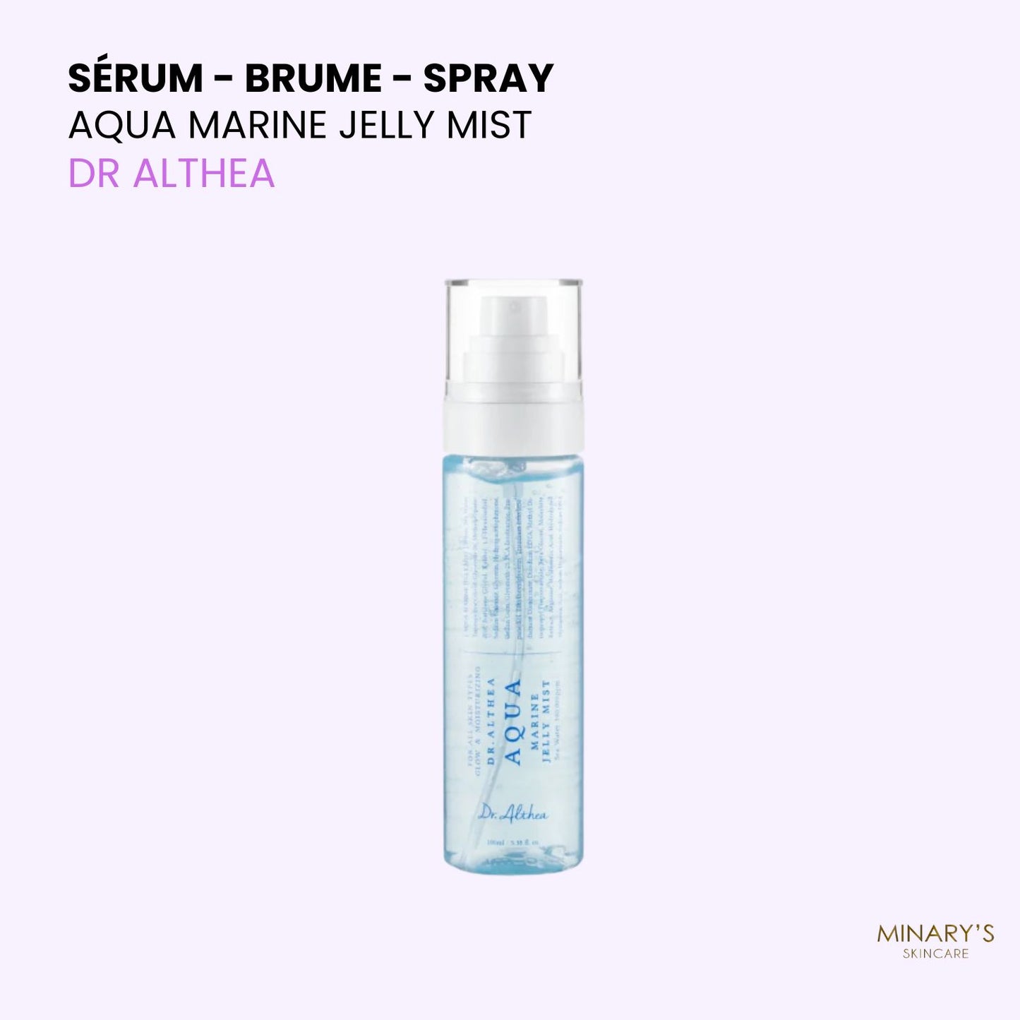 Dr. Althea – Aqua Marine Jelly Mist | Brume Gelée Hydratante Éclat Glass-Skin 100ml