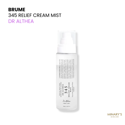 Dr. Althea - 345 Relief Cream Mist | Brume Apaisante & Hydratante Peau Sensible 60ml/100ml