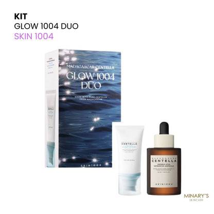 SKIN1004 – Glow 1004 Duo (Sérum solaire 55ml + Sérum Probio-cica 55ml)