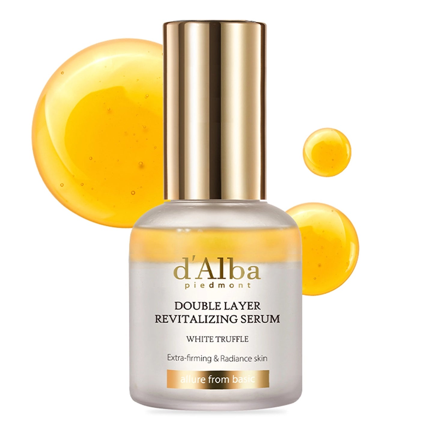D'ALBA - White Truffle Double Layer Revitalizing Serum / Sérum revitalisant biphasé à la truffe blanche 50ml