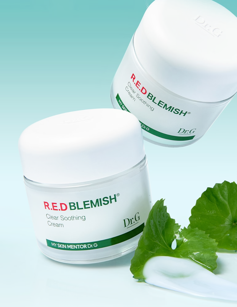 Dr.G R.E.D Blemish Clear Soothing Cream – Crème Apaisante 5-Cica 70ml