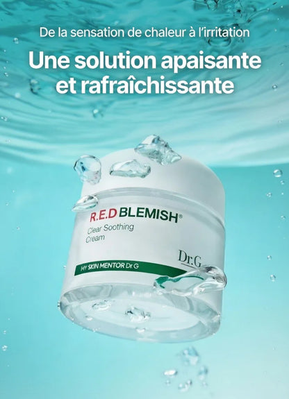 Dr.G R.E.D Blemish Clear Soothing Cream – Crème Apaisante 5-Cica 70ml