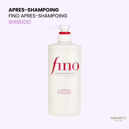 SHISEIDO - Fino Après-Shampoing Nutrition  Japonais – 550ml