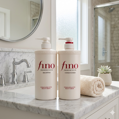 SHISEIDO - Fino Shampoing / Après-Shampoing Réparateur Japonais – 550ml