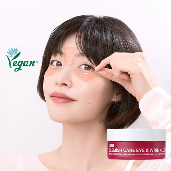 ISOI Blemish Care  - Patchs Hydrogel Anti-Rides & Anti-Cernes à la Rose Bulgare (90 pcs)