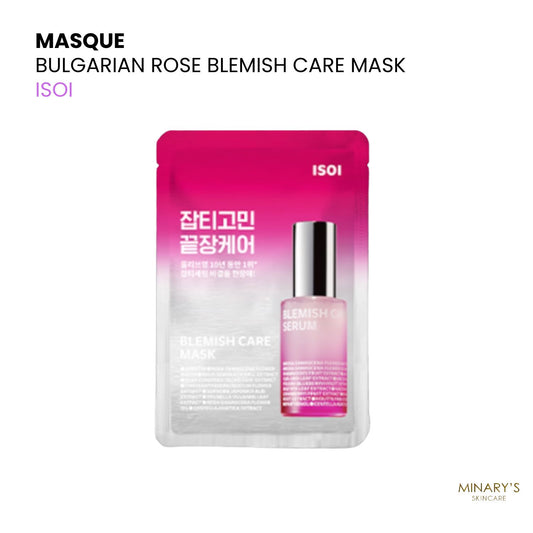 ISOI Bulgarian Rose Blemish Care Mask - Masque tissu anti-taches