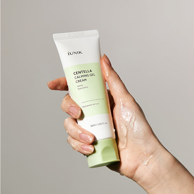 Pack Duo iUNIK – Tea Tree Relief Serum  50ml + Centella Calming Gel Cream 60ml