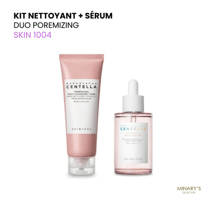SKIN1004 – Duo poremizing (Nettoyant 125ml + Sérum 50ml)