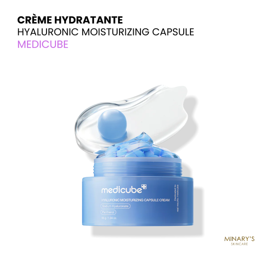 Medicube - Hyaluronic Capsule Cream | Crème Hydratante Acide Hyaluronique 55g