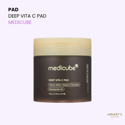 Medicube - Deep Vita C Pad - 70 pads Exfoliants à la Vitamine C