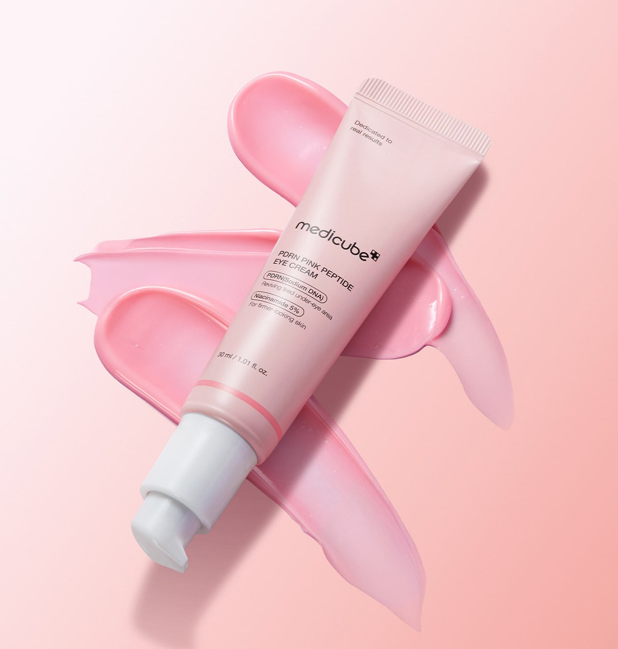 Medicube - PDRN Pink Peptide Eye Cream - Contour des yeux anti-âge 30ml