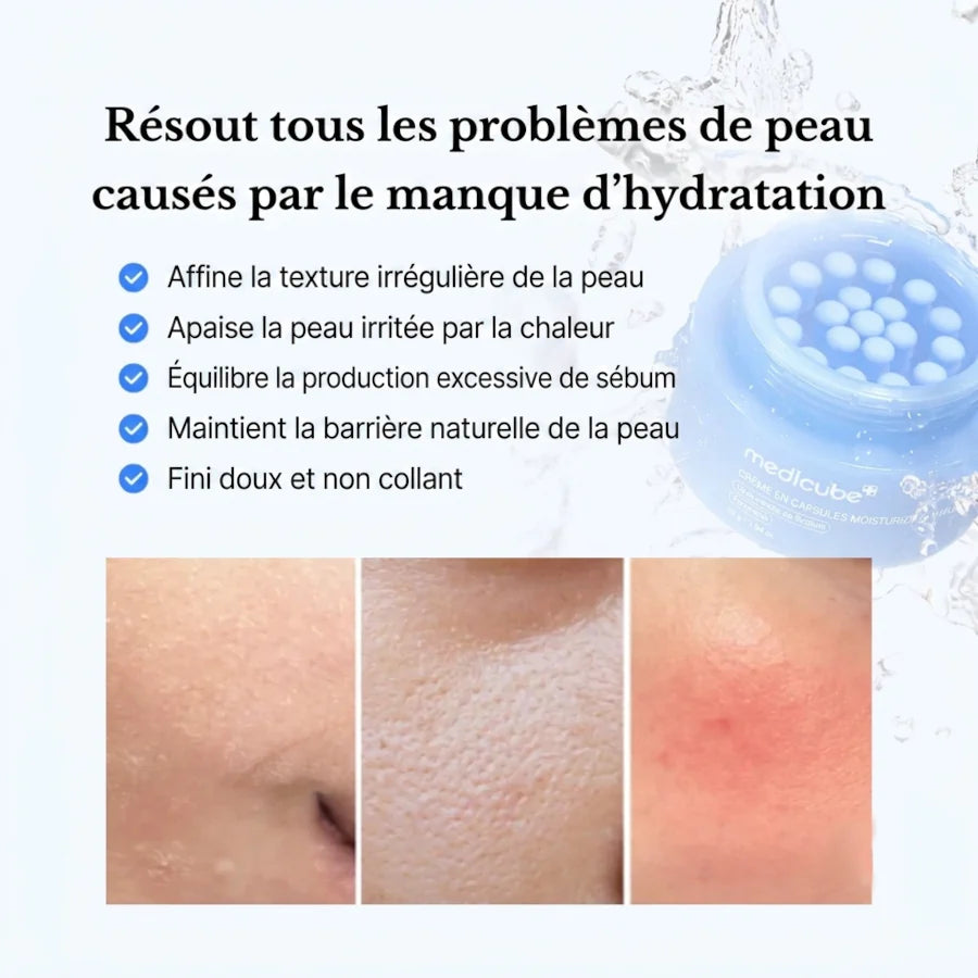 Medicube - Hyaluronic Capsule Cream | Crème Hydratante Acide Hyaluronique 55g